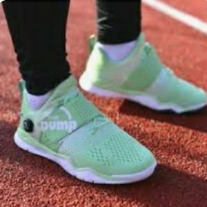 Reebok Zpump fushion green TR running sneakers shoes size 7 1/2